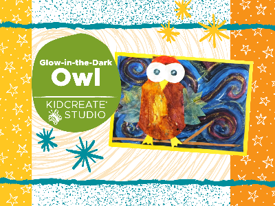 Pink Moon-  Glow in the Dark Owl (4-10 Years)