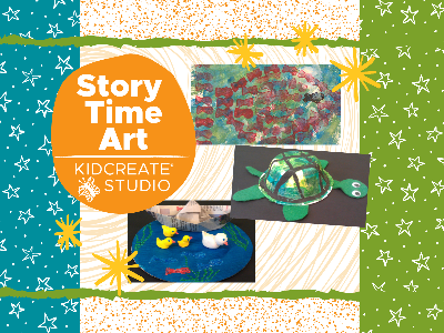 Kidcreate Studio - Fairfax Station. Story Time Art! Weekly Class (18 Months-6 Years)