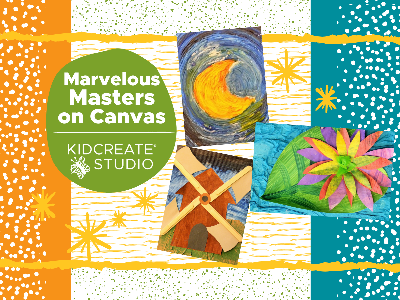 Marvelous Masters On Canvas Weekly Class (4-12 Years)